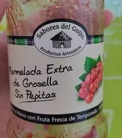 Mängden socker i Mermelada Extra de Grosella Sin Pepitas