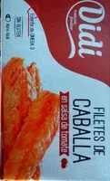 Mängden socker i Filetes de caballa en salsa de tomate