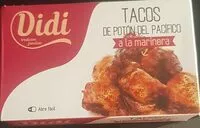 Mängden socker i Tacos de potón del Pacífico a la marinera