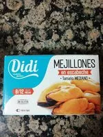 Mängden socker i Mejillones en escabeche