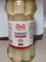 Mängden socker i Espárragos blancos extra