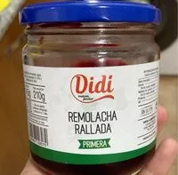 Mängden socker i Remolacha rallada