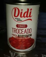Mängden socker i Tomates pelées en tranches