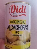 Mängden socker i Corazones de alcachofas