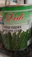 Mängden socker i Haricots verts