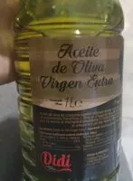 Mängden socker i Aceite de oliva virgen extra