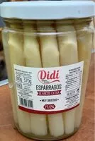 Mängden socker i Esparrágos blancos extra