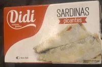 Mängden socker i Sardinas picantes