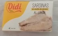 Mängden socker i Sardinas en aceite de girasol al limon