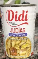 Mängden socker i Judias con chorizo