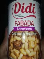Mängden socker i Fabada asturiana