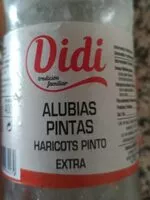 Mängden socker i Alubias pintas