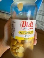 Mängden socker i Altramuces
