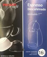 Mängden socker i Pecado Cafe Descafeinado