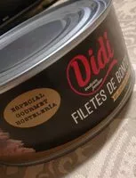 Mängden socker i Filetes de bonito en aceite de girasol
