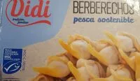 Mängden socker i Berberechos al natural