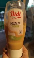 Mängden socker i Mostaza