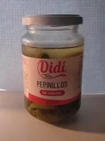 Mängden socker i Pepinillos en vinagre