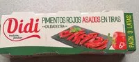 Mängden socker i Pimientos rojos asados en tiras