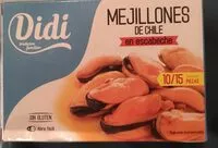 Mängden socker i Mejillones de chile en escabeche
