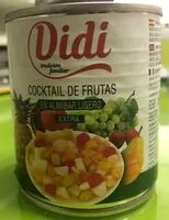 Mängden socker i COCKTAIL DE FRUTAS