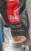 Mängden socker i Café en grano  natural