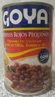 Mängden socker i Frijoles rojos pequeños en salsa