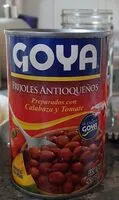 Mängden socker i Frijoles antioqueños