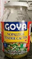 Mängden socker i Nopalitos - Tender cactus