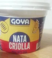 Mängden socker i Nata criolla