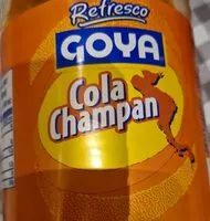 Mängden socker i Refresco goya cola champan