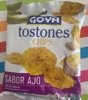 Mängden socker i Tostones chips