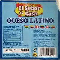 Mängden socker i Queso Latino