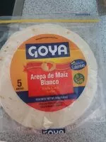 Mängden socker i Arepa de maíz blanco