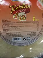 Mängden socker i Tortillas de Trigo