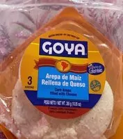 Mängden socker i Arepa de maiz rellena de queso