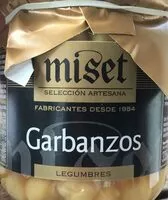 Mängden socker i Garbanzos