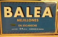 Mängden socker i Mejillones en escabeche