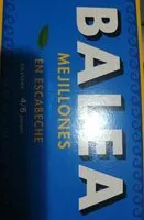 Mängden socker i Mejillones en escabeche