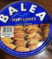 Mängden socker i Mejillones en escabeche