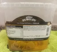 Mängden socker i Gildas zubelzu