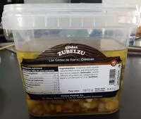 Mängden socker i Gildas Zubelzu