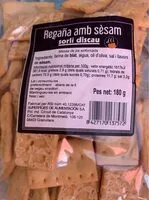 Mängden socker i Regaña amb sèsam