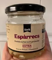 Mängden socker i Espárragos extra