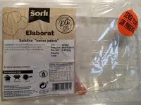 Mängden socker i Salsitxa sense pebre