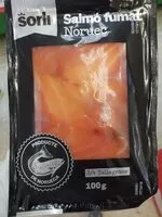 Mängden socker i Salmó fumat Noruec