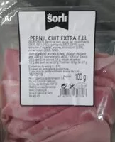 Mängden socker i Pernil cuit extra