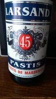 Mängden socker i Pastis de Marseille
