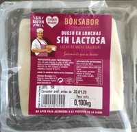 Mängden socker i Queso en lonchas sin lactosa