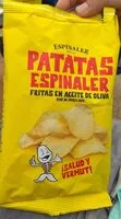 Mängden socker i Patatas fritas en aceite de oliva